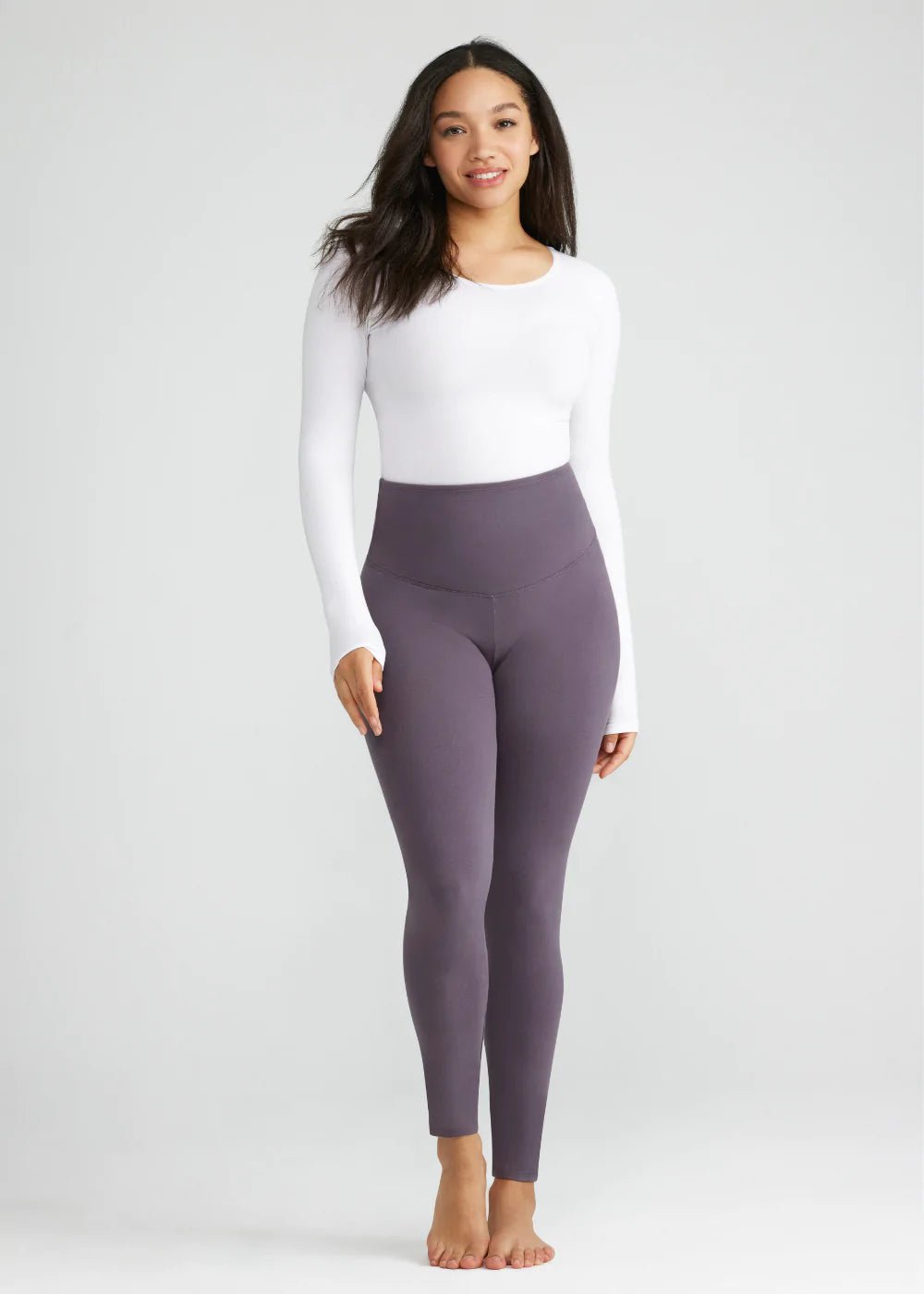 Yummie® Rachel Compact Cotton Leggings with Pockets